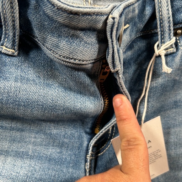 BKE Stella Jeans Women 30XXL 30x38 Medium Wash Bootcut Slim Fit Low Rise Stretch - Picture 8 of 11
